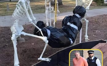 NEIGHBOR REQUESTS WOMAN REMOVE “MORBID” HALLOWEEN DECOR – HER RESPONSE GOES VIRAL Halloween is the season for spooky displays, but one woman’s decorations were deemed “too much” by her neighbor. Despite her love for Halloween, she agreed to take down her carefully crafted graveyard display after he requested it. Her kindness in the face of the unusual complaint went viral on TikTok, inspiring viewers across the internet. ⬇️ Full story in comments