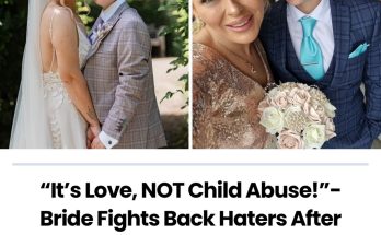 “It’s Love, NOT Child Abuse!”- Bride Fights Back Haters After Marrying Young Lover & Getting Pregnant With TRIPLETS