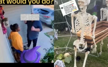 Neighbor’s Hilarious Response to Halloween Decoration Criticism Went Viral!