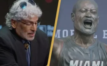 Sculptor of 'unrecognizable' statue of NBA legend speaks out following criticism from fans