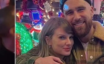 Taylor Swift and Travis Kelce show off 'deep affection' with steamy New Year's kiss