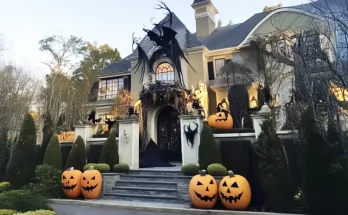 While I Was on a Business Trip, My Neighbor Took Down My Halloween Decorations and Used Them to Decorate Her Own House