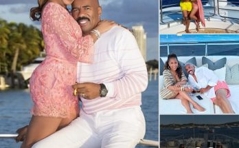 Oh…Steve Harvey shed tears over a trip on a luxury yacht sponsored by his wife