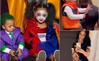 HALLOWEEN BABY! Offset Makes Up With Cardi B On Halloween As They Share Adorable Moment With Their 3 Kids Ahead Of Upcoming Divorce Trial