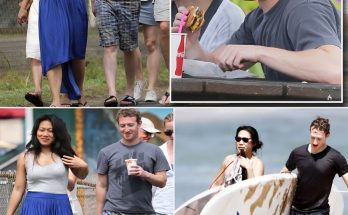 Facebook Billionaire Mark Zuckerberg and Wife Priscilla Enjoy Low-Key Hawaiian Vacation.