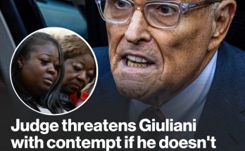 Judge threatens Giuliani with contempt if he doesn't turn over property to poll workers he defamed