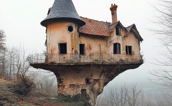 Abandoned House holding on dear life