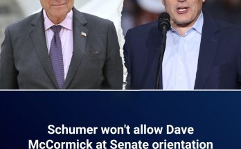 Schumer won't allow Dave McCormick at Senate orientation, citing outstanding PA ballots