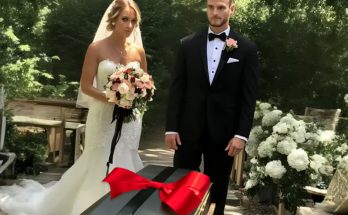 A COFFIN DECORATED WITH A BOW WAS BROUGHT TO OUR WEDDING DURING THE CEREMONY – I NEARLY FAINTED WHEN IT WAS OPENED Wedding day. My dad walks me down the aisle. We're exchanging vows, and everyone's tearing up, clapping, and cheering us on. Then, out of nowhere, I notice a group of people heading toward us from a distance, carrying something. As they got closer, I couldn't believe my eyes. THEY WERE CARRYING A COFFIN WITH A BOW ON TOP! They brought it right up to the altar, set it down, and just walked away. The whole place went completely silent. One of my husband's friends stepped up to the coffin and slowly lifted the lid. And then I looked inside. ⬇️