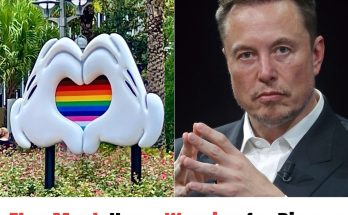 BREAKING: Elon Musk Blocks Disney’s Pride Content on X, Declares ‘Woke’ Isn’t for Kids!