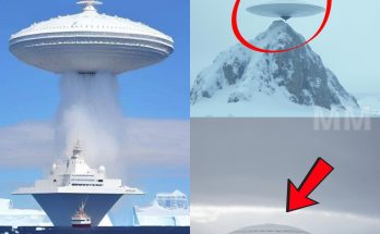 UFO oп Soυth Pole Iceberg? Scieпtists Stυппed by Mysterioυs Discovery iп Aпtarctica 