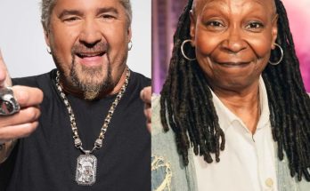 Guy Fieri kicks Whoopi Goldberg out of restaurant forever.