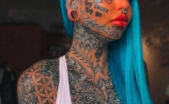 “Like an Angel Before Tattoos!” – This Is What a 25-Year-Old Woman Looked Like Before Getting Over 600 Tattoos