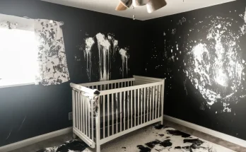 I Returned Home after Giving Birth to Find My Baby's Room Destroyed and Repainted Black