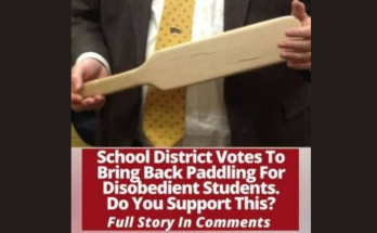 Video Shows Elementary School Principal Aggressively Paddling 6-Year-Old Student