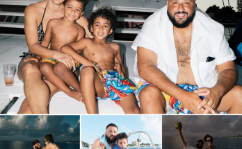 Dj Khaled spent a lot of money to take his wife and children on a luxurious vacation on a yacht, floating at sea for many days