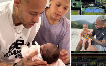 Inside Neymar’s giant villa in Brazil of more than 6,000 square meters, where he spends time taking care of his beloved children