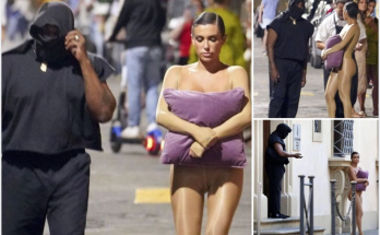 Poor Bianca Censori was so sleep deprived that she only had time to ‘bring a pillow’ when she went out on the Italian streets instead of clothes, leaving fans wondering what Kanye West did last night