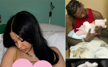 Cardi B Shares Newborn Baby Photos and Unique Name After Dropping Offset’s Last Name