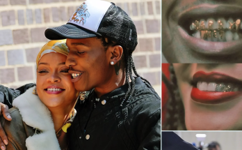 Asap Rocky Proposed To Rihanna Using His Grills To Spell Out ‘Marry Me,’ And Rihanna Responded By Revealing Her Own Grills That Said ‘I Do.’