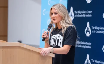 Riley Gaines’s shocking speech during a nationwide university tour about the rights of female athletes caused a stir in public opinion.