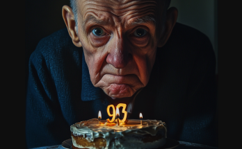 Lonely Old Man Invites Family to Celebrate His 93rd Birthday, but Only a Stranger Shows Up