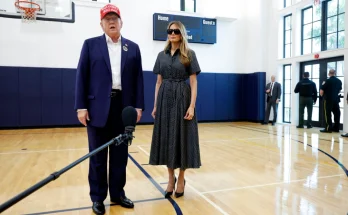 Trump Casts Ballot in Florida, Encourages Voters to ‘Stay in Line’