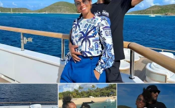 Alicia Keys and Swizz Beatz relax on a million-dollar yacht after busy days at work