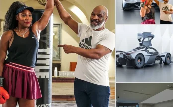 Mike Tyson gave super rare Aston Martin Valkyrie gift to Serena Williams when she achieved the title of greatest tennis player of all time