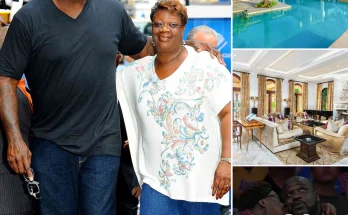 Shaquille O’Neal gave his mother a villa on the prestigious Star Island to thank her for the hard days raising him