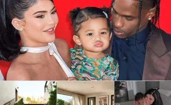 Kylie Jenner and Travis Scott live happily with Stormi in a luxurious mansion