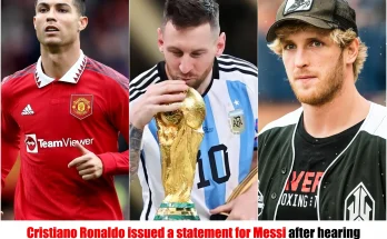 Cristiano Ronaldo issued a statement for Messi after hearing that Messi was involved in a lawsuit with famous Youtuber Logan Paul