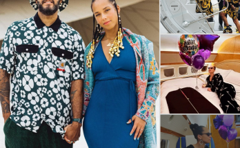 Swizz Beatz surprised Alicia Keys by celebrating her 42nd birthday on expensive $5M private jet