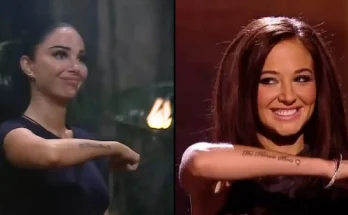 Tulisa's iconic tattoo explained as she's asked to show it off to I'm A Celeb campmates There's only one The Female Boss in the jungle