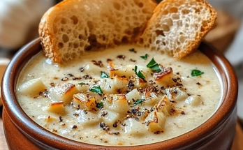 Country French Garlic Soup Recipe