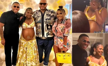 Ashanti burst into tears at Nelly’s husband’s surprise when he and his relatives organized a ‘BABY SHOWER’ party for her: ‘I thought I was coming to a photo shoot’