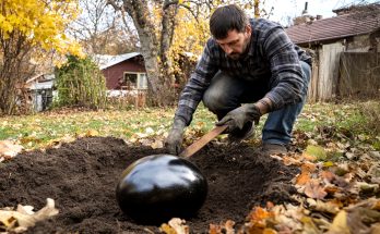 I Returned Early to Surprise My Husband Only to Find Him Burying a Large Black Egg in Our Garden - Its Mystery Brought Us Closer