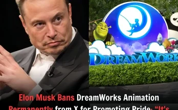 Elon Musk Bans DreamWorks Animation Permanently from X for Promoting Pride: “It’s Extremely Woke”