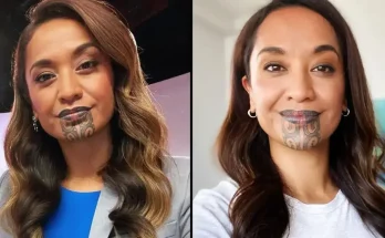 TV Presenter With Māori Face Tattoo Hits Back At Viewer Over ‘Bad Look’ Comment