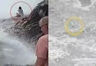 Actor swept off rock while doing yoga in horror final moments was due to get married in days Aspiring actor Kamilla Belyatskaya's final moments have been shown in harrowing footage