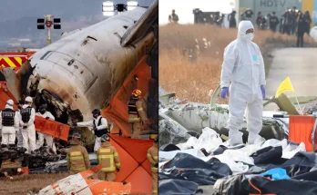 Eye-witnesses of plane crash that killed at least 177 people recall moment they heard ‘series of explosions’ The Jeju Air plane was carrying 181 people at the time of the crash