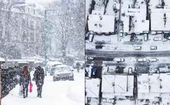 Full list of places in UK set to be hit with snow blast on New Year's Day that threatens 'significant disruption' The Met Office has issued a weather warning