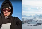 Flat Earther goes on Antarctica expedition to prove theory only to discover it’s actually round