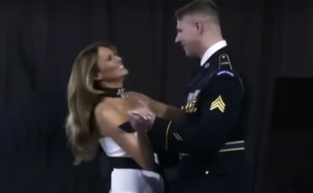 What FLOTUS, Melania Trump, Said to Army Sergeant During the Inaugural Ball Dance – Details