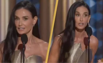 Demi Moore makes fans 'cry' with emotional speech after winning first-ever award in 45-year-long career