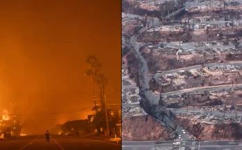 Man arrested in connection with starting LA fire that is now burning over 960 acres