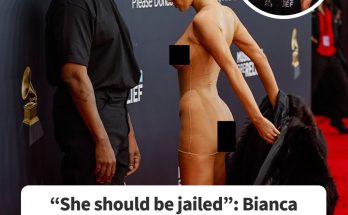 Bianca Censori Sparks Outrage With Scandalously Bare 2025 Grammys Look Alongside Kanye West