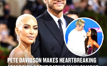 Pete Davidson makes heartbreaking admission about dating many famous celebrities in Hollywood Pete Davidson has dated the likes of Kim Kardashian, Kate Beckinsale and Emily Ratajkowski