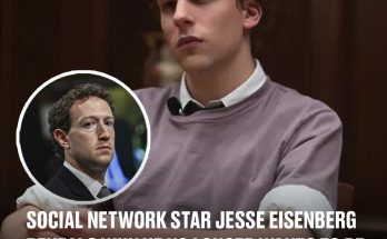 Social Network star Jesse Eisenberg reveals why he no longer wants to be ‘associated’ with Mark Zuckerberg The star played Mark Zuckerberg in the 2010 film