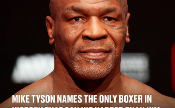 Mike Tyson names the only boxer in history that can hit harder than him 'Iron Mike' has made a bold declaration